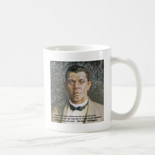 Booker T Washington & succes citaat Koffiemok