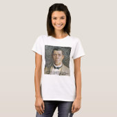 Booker T Washington & SuccesCitaat T-shirt (Voorkant volledig)