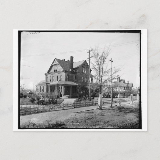 Booker T. Washington, Tuskegee Institute, Ala. Briefkaart (Voorkant)