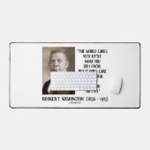 Booker T. Washington World Cares heel erg klein Bureaumat (Keyboard & Muis)
