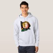 BOOKER T WASHINGTON Zwart Geschiedenis Maand Hoodie (Voorkant volledig)