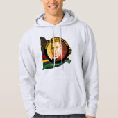 BOOKER T WASHINGTON Zwart Geschiedenis Maand Hoodie (Voorkant)