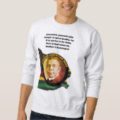 BOOKER T WASHINGTON Zwart Geschiedenis Maand Trui (Voorkant)