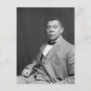 Booker Taliaferro Washington: Zwarte leraar Briefkaart