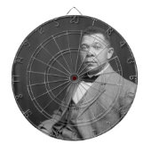 Booker Taliaferro Washington: Zwarte leraar Dartbord (Voorkant)