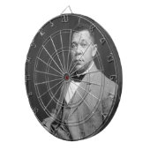 Booker Taliaferro Washington: Zwarte leraar Dartbord (Voorkant Rechts)