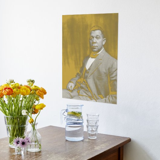 Booker Taliaferro Washington: Zwarte leraar Folie Afdrukken (Laag (Keuken))