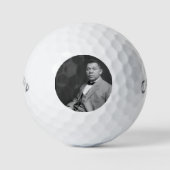 Booker Taliaferro Washington: Zwarte leraar Golfballen (Voorkant)