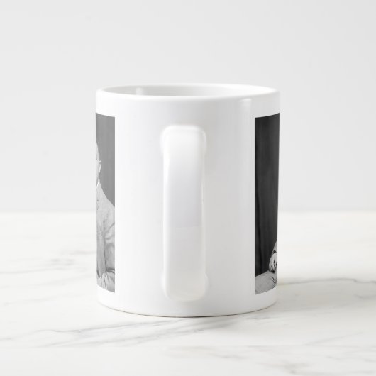 Booker Taliaferro Washington: Zwarte leraar Grote Koffiekop (Achterkant)