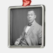 Booker Taliaferro Washington: Zwarte leraar Metalen Ornament (Links)