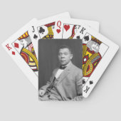 Booker Taliaferro Washington: Zwarte leraar Pokerkaarten (Achterkant)