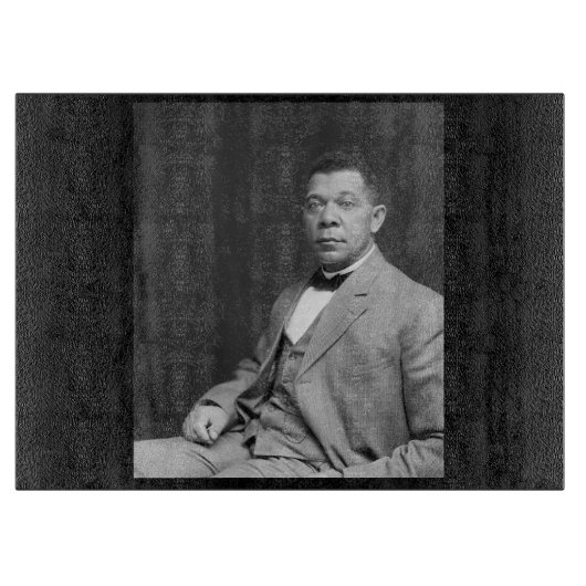 Booker Taliaferro Washington: Zwarte leraar Snijplank (Voorkant)