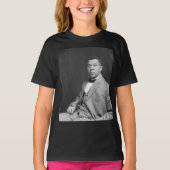 Booker Taliaferro Washington: Zwarte leraar T-shirt (Voorkant)