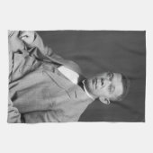 Booker Taliaferro Washington: Zwarte leraar Theedoek (Horizontaal)