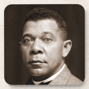 Booker Washington: Afro-Amerikaanse opvoeder Bier Onderzetter
