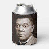Booker Washington: Afro-Amerikaanse opvoeder Blikjeskoeler (Blikje Voorkant)
