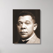 Booker Washington: Afro-Amerikaanse opvoeder Canvas Afdruk (Voorkant)