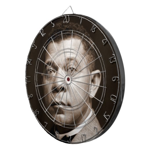 Booker Washington: Afro-Amerikaanse opvoeder Dartbord (Voorkant Rechts)