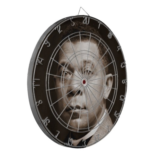 Booker Washington: Afro-Amerikaanse opvoeder Dartbord (Voorkant Links)