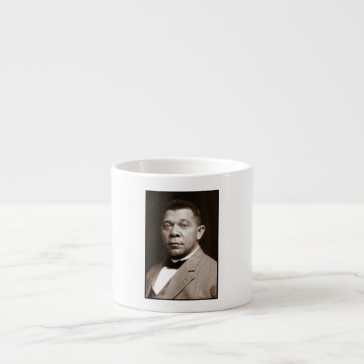 Booker Washington: Afro-Amerikaanse opvoeder Espresso Kop (Voorkant)