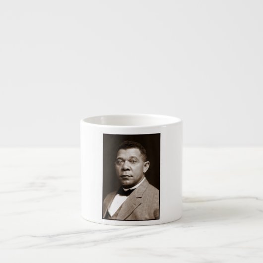 Booker Washington: Afro-Amerikaanse opvoeder Espresso Kop (Voorkant)