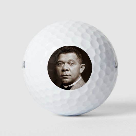 Booker Washington: Afro-Amerikaanse opvoeder Golfballen (Voorkant)