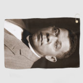 Booker Washington: Afro-Amerikaanse opvoeder Golfhanddoek (Horizontaal)