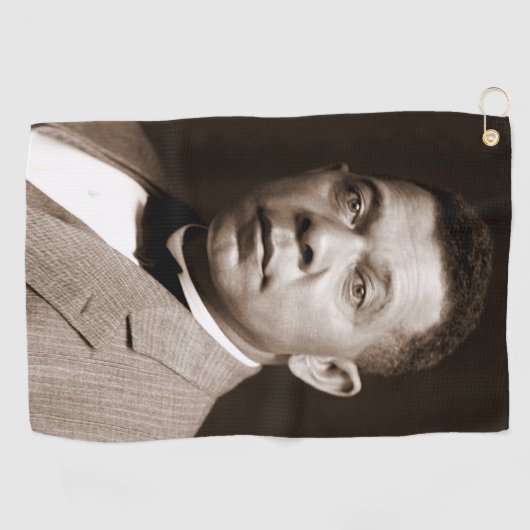 Booker Washington: Afro-Amerikaanse opvoeder Golfhanddoek (Horizontaal)