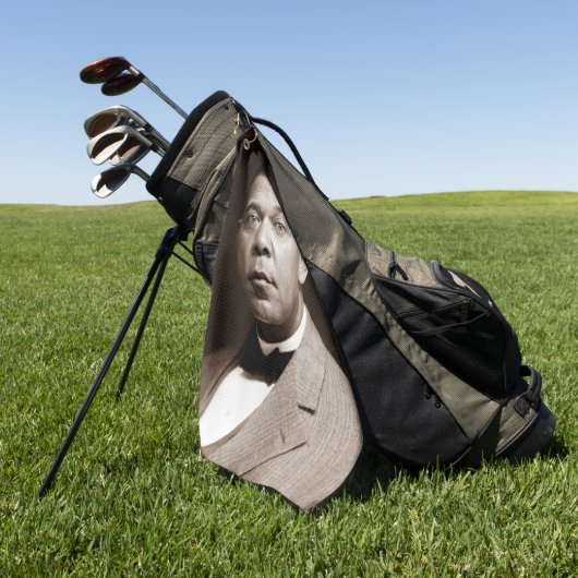 Booker Washington: Afro-Amerikaanse opvoeder Golfhanddoek (Groen)