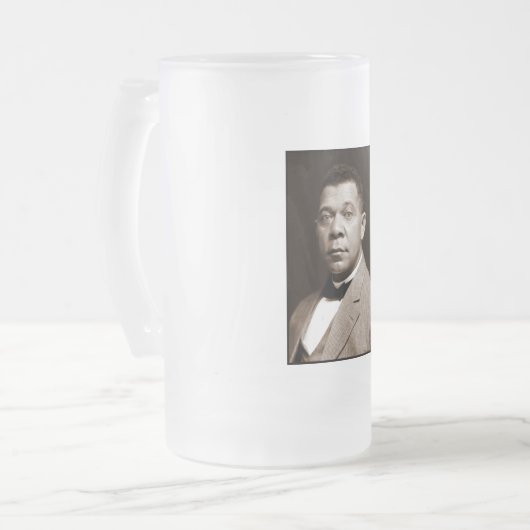 Booker Washington: Afro-Amerikaanse opvoeder Matglas Bierpul (Voorkant links)