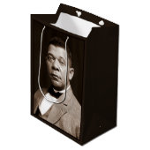 Booker Washington: Afro-Amerikaanse opvoeder Medium Cadeauzakje (Voorkant Gekanteld)