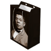 Booker Washington: Afro-Amerikaanse opvoeder Medium Cadeauzakje (Achterkant Gekanteld)