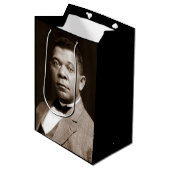 Booker Washington: Afro-Amerikaanse opvoeder Medium Cadeauzakje (Voorkant Gekanteld)