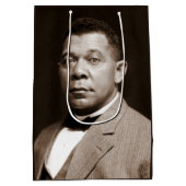 Booker Washington: Afro-Amerikaanse opvoeder Medium Cadeauzakje (Achterkant)