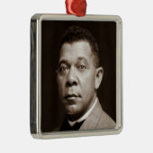 Booker Washington: Afro-Amerikaanse opvoeder Metalen Ornament (Rechts)