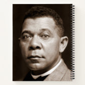 Booker Washington: Afro-Amerikaanse opvoeder Notitieboek (Achterkant)
