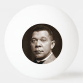 Booker Washington: Afro-Amerikaanse opvoeder Pingpongbal (Achterkant)