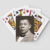 Booker Washington: Afro-Amerikaanse opvoeder Pokerkaarten (Achterkant)