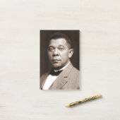 Booker Washington: Afro-Amerikaanse opvoeder Post-it® Notes (Op bureau)