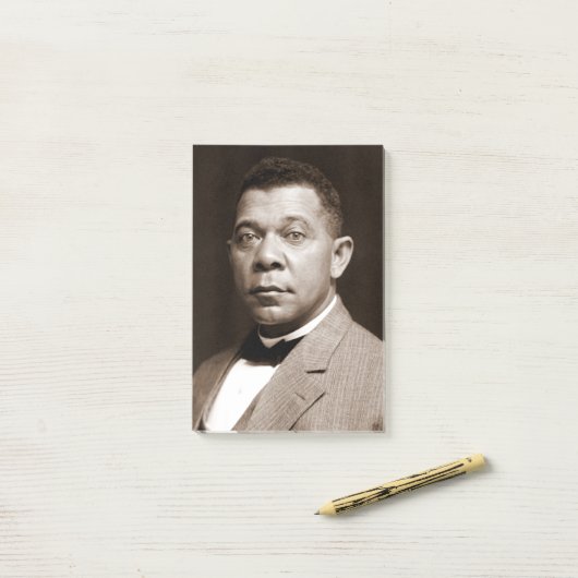 Booker Washington: Afro-Amerikaanse opvoeder Post-it® Notes (Op bureau)