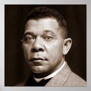 Booker Washington: Afro-Amerikaanse opvoeder Poster