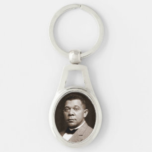 Booker Washington: Afro-Amerikaanse opvoeder Sleutelhanger