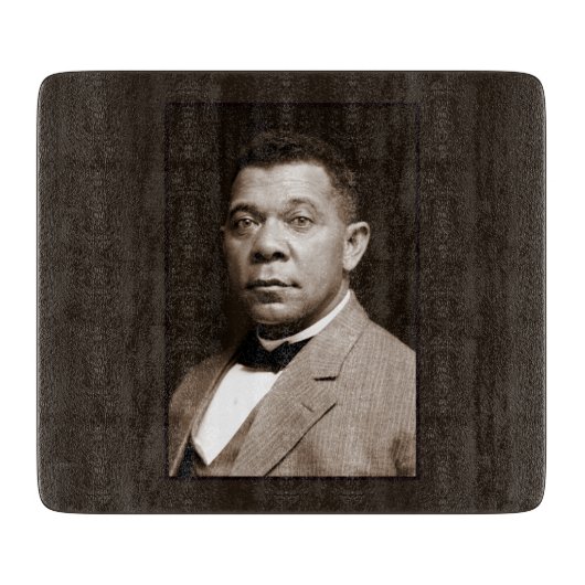 Booker Washington: Afro-Amerikaanse opvoeder Snijplank (Voorkant)