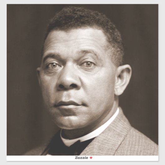 Booker Washington: Afro-Amerikaanse opvoeder Sticker (Vel)