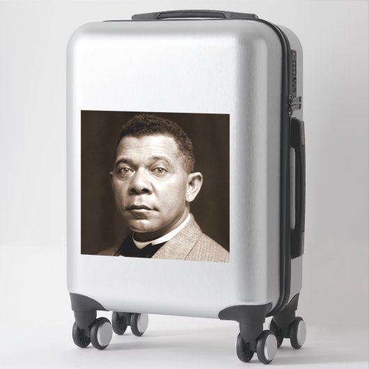 Booker Washington: Afro-Amerikaanse opvoeder Sticker (Koffer)