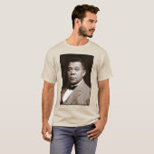 Booker Washington: Afro-Amerikaanse opvoeder T-shirt (Voorkant volledig)