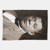 Booker Washington: Afro-Amerikaanse opvoeder Theedoek (Horizontaal)