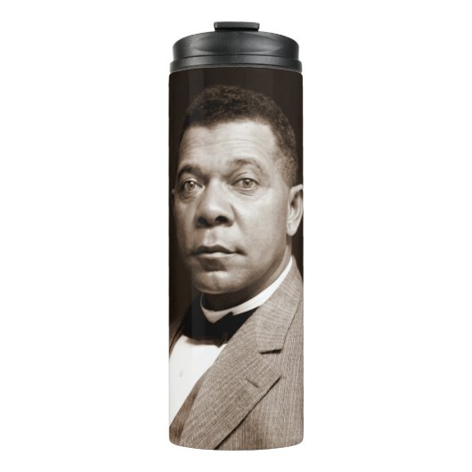 Booker Washington: Afro-Amerikaanse opvoeder Thermosbeker (Voorkant)