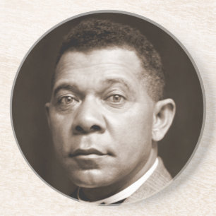 Booker Washington: Afro-Amerikaanse opvoeder Zandsteen Onderzetter