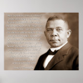 Booker Washington Race Poster (Voorkant)